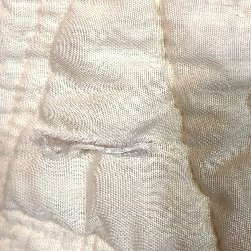 Vintage Quilt Baby Blanket Teddy Bears Bunny AS IS READ Retro Pastel